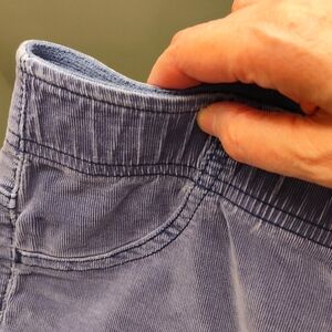 Free People size 30 Penny pull on corduroy. Lavender color. In EUC